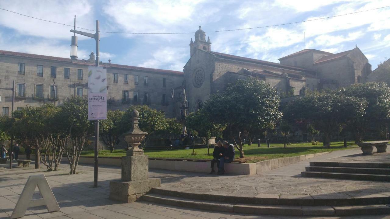 Apartamento Comodo Y Centrico Pontevedra Bagian luar foto